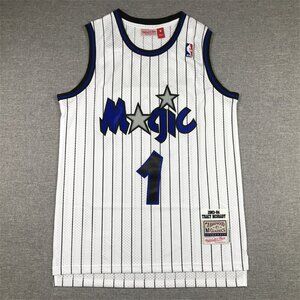 Mens Tracy McGrady White Stitched Jersey